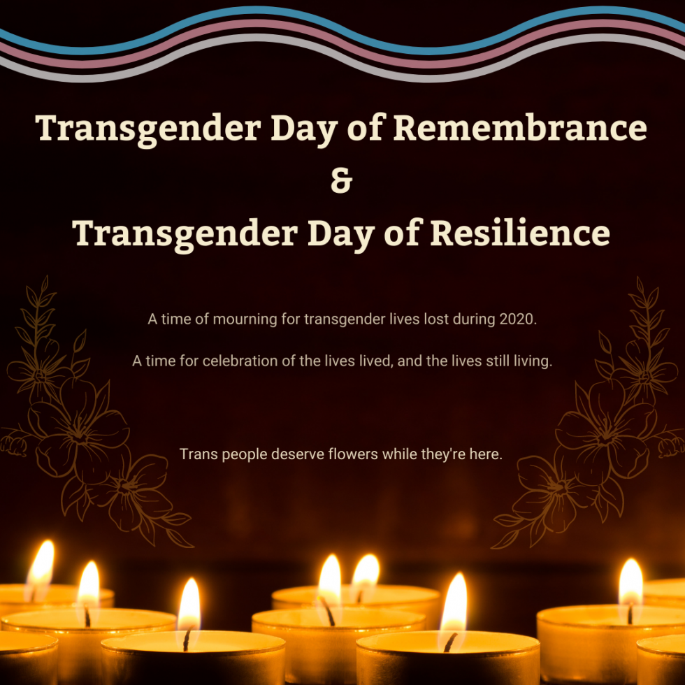 Transgender Day of Remembrance 2020 OutNebraska