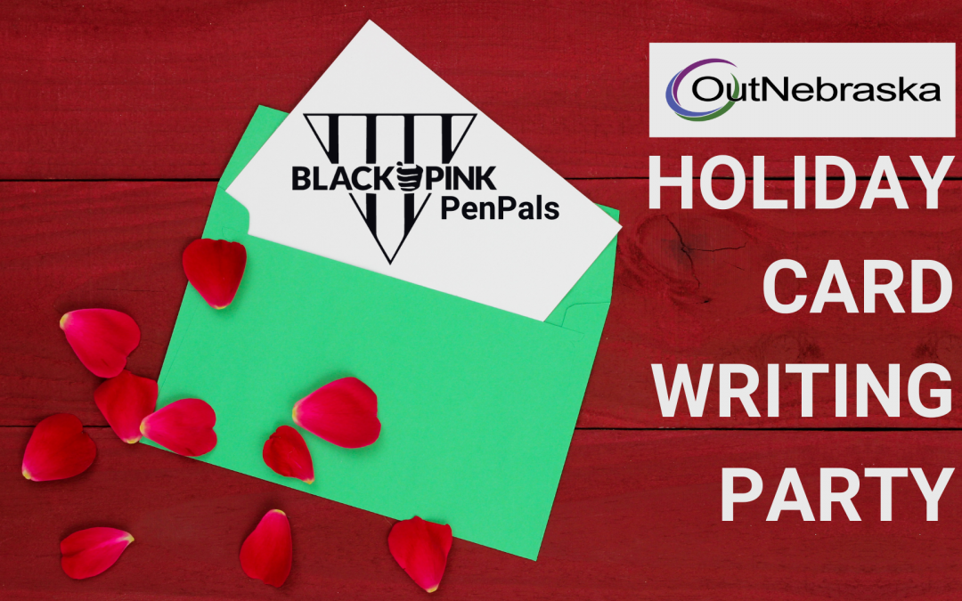 Holiday Card Writing Party for Black & Pink PenPals