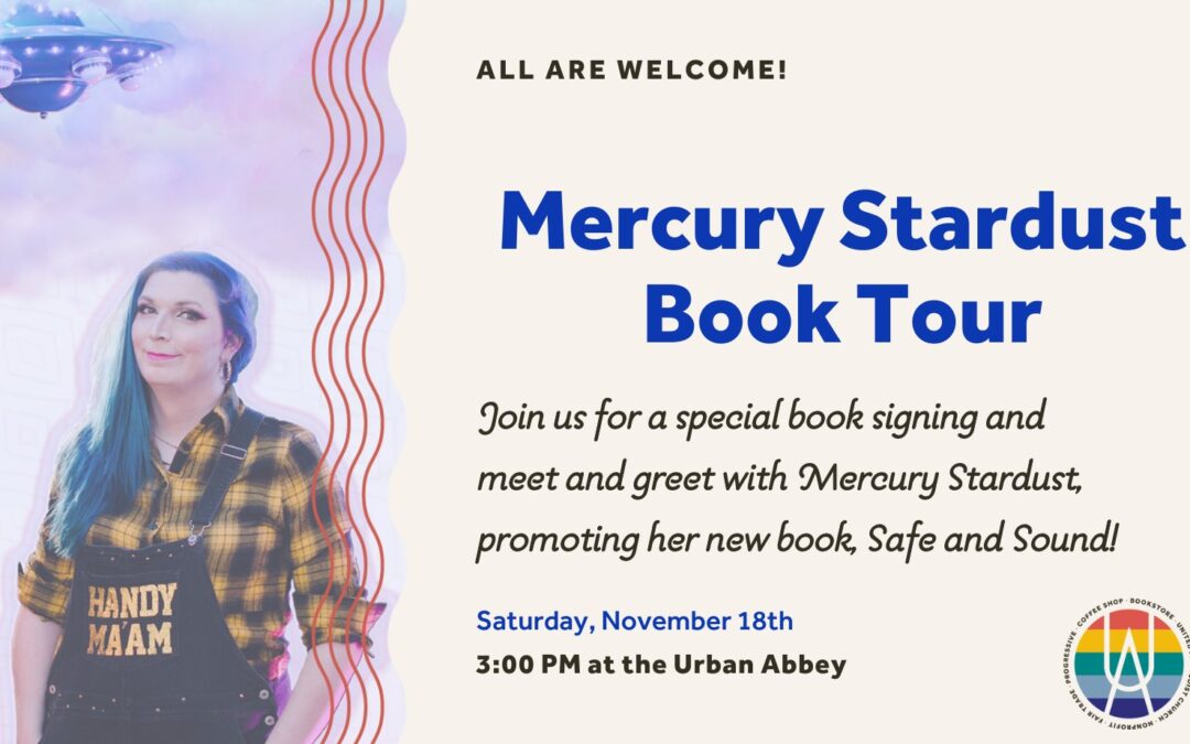 Mercury Stardust Book Tour Event | Urban Abbey