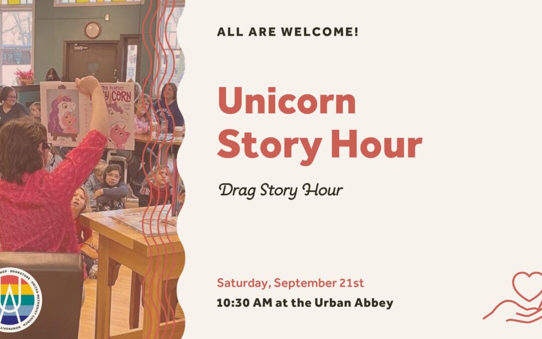 Unicorn Story Hour | Urban Abbey, Drag Story Hour Nebraska & OutNebraska