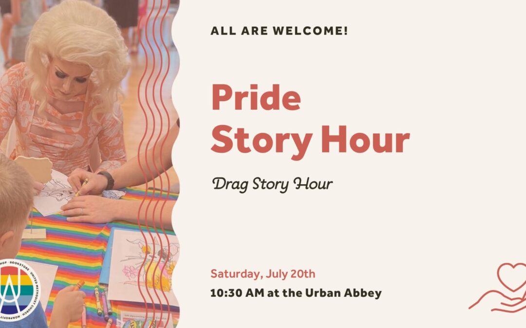 Pride Story Hour | Urban Abbey, Drag Story Hour Nebraska & OutNebraska