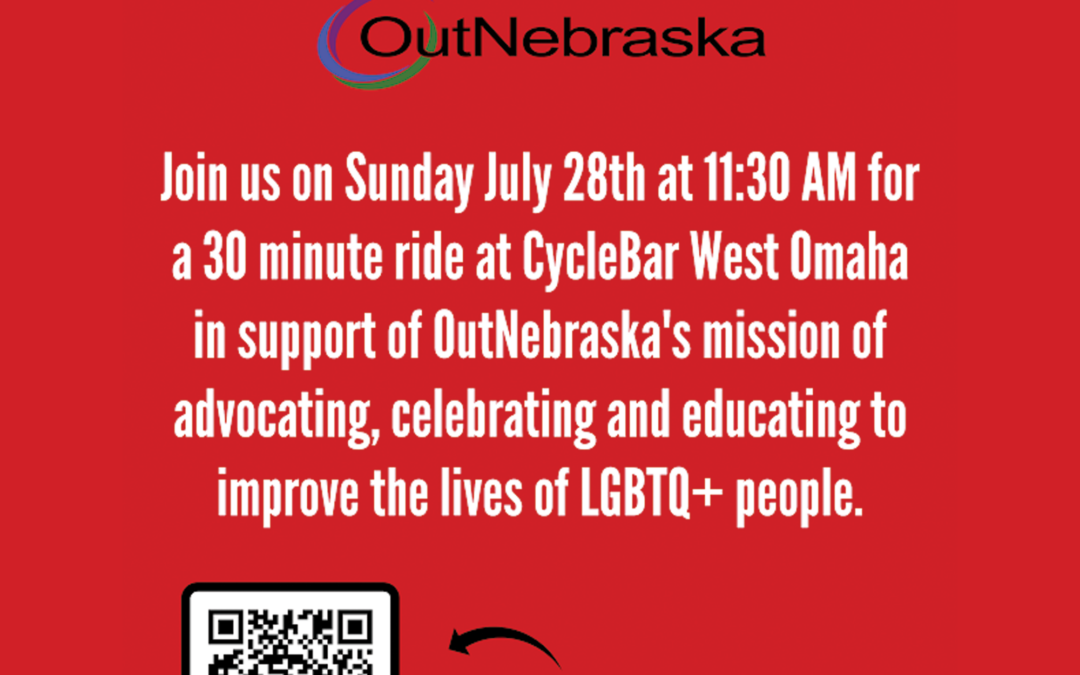 Ride with Pride: CycleBar West Omaha Fundraiser for OutNebraska