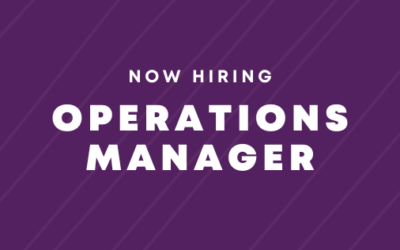 Now Hiring: Operations Manager