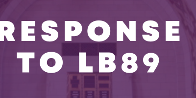 OutNebraska Response to LB89 — “Sex Redefinition Act”