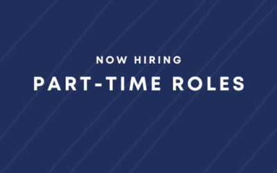 Now Hiring: Part-Time Roles